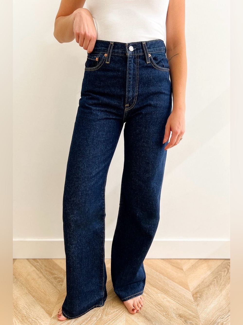 Levis ribcage wide leg jeans - Picture 8 of 12